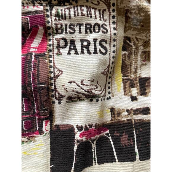 Units Geometric Postcard Novelty Art Print Jacket Unisex Size Large Cotton - Picture 3 of 9